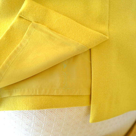 J.Crew No. 2 Mustard Wool Pencil Skirt | Fall Prep Chic Office Capsule Classic - Picture 12 of 13